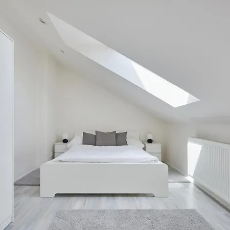 Airy Rooftop Flat In Michle By Days *